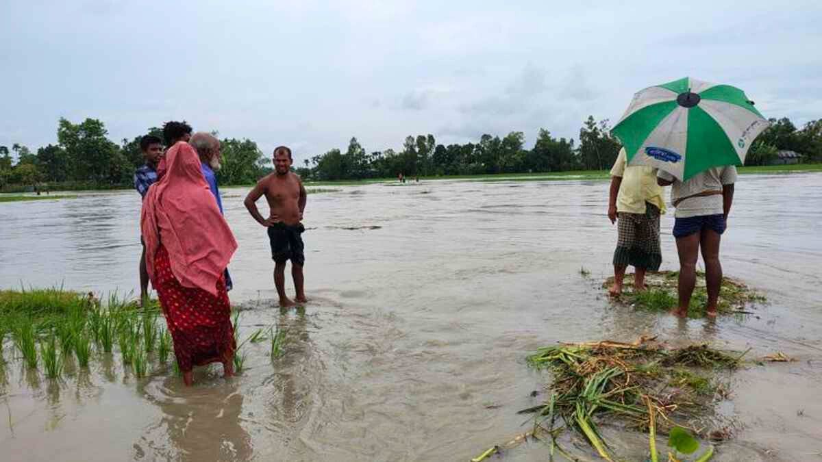 তিস্তার পানি বিপৎসীমার ওপরে, উত্তরের পাঁচ জেলার নিম্নাঞ্চল প্লাবিত