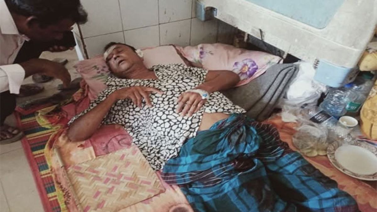 শেরপুরে সাংবাদিকের ওপর সন্ত্রাসী হামলা