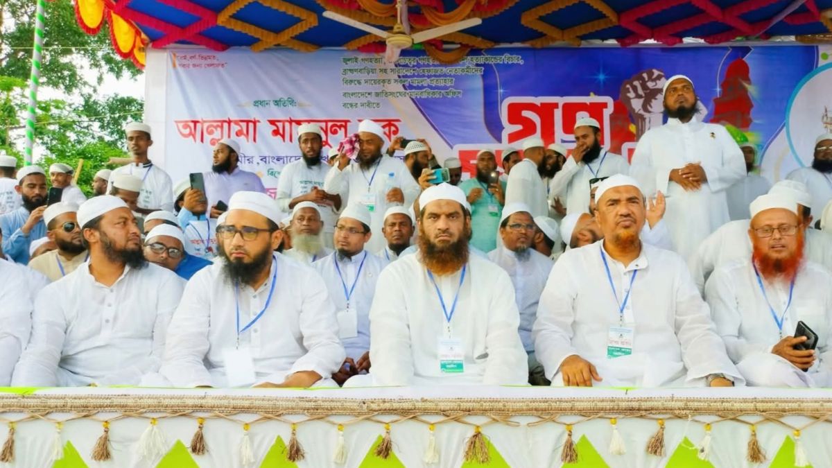 বাংলার মানুষ ইসলামী দলকে ক্ষমতায় দেখতে চায় : মামুনুল হক