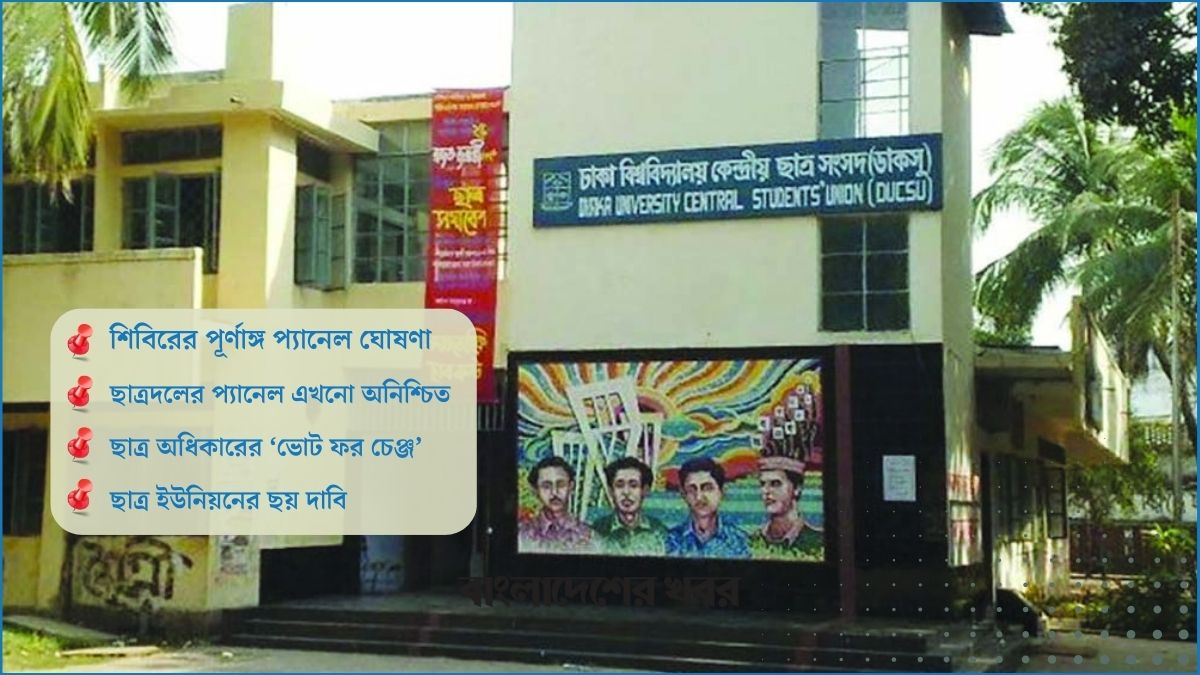 ডাকসু ভোট : জমে উঠছে লড়াই, বাড়ছে উত্তাপ