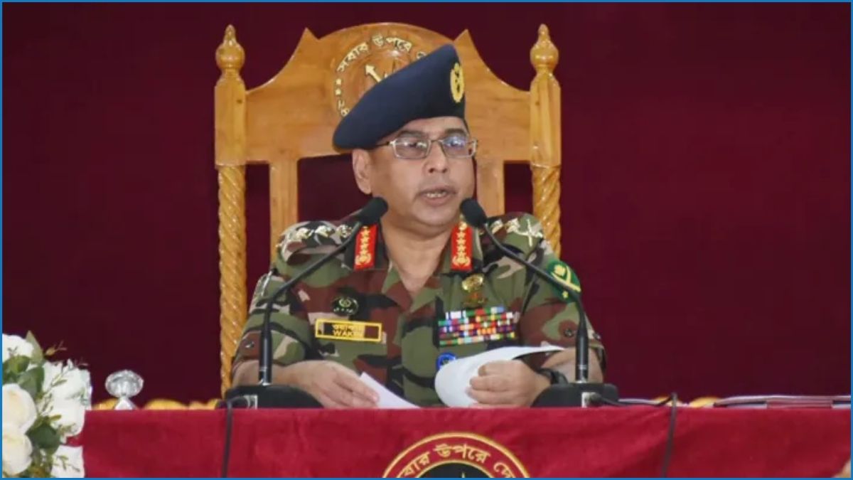 কটূক্তিতে অখুশি হওয়ার কিছু নেই, বড় হয়ে ভুল বুঝলে তারা লজ্জিত হবে : সেনাপ্রধান