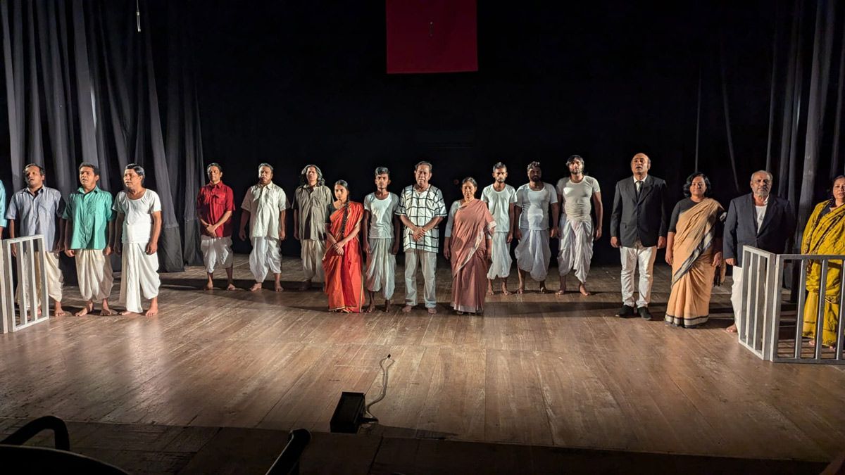 ‘ট্রায়াল অব সূর্যসেন’ নাটকের ৩৯তম মঞ্চায়ন শিল্পকলায়