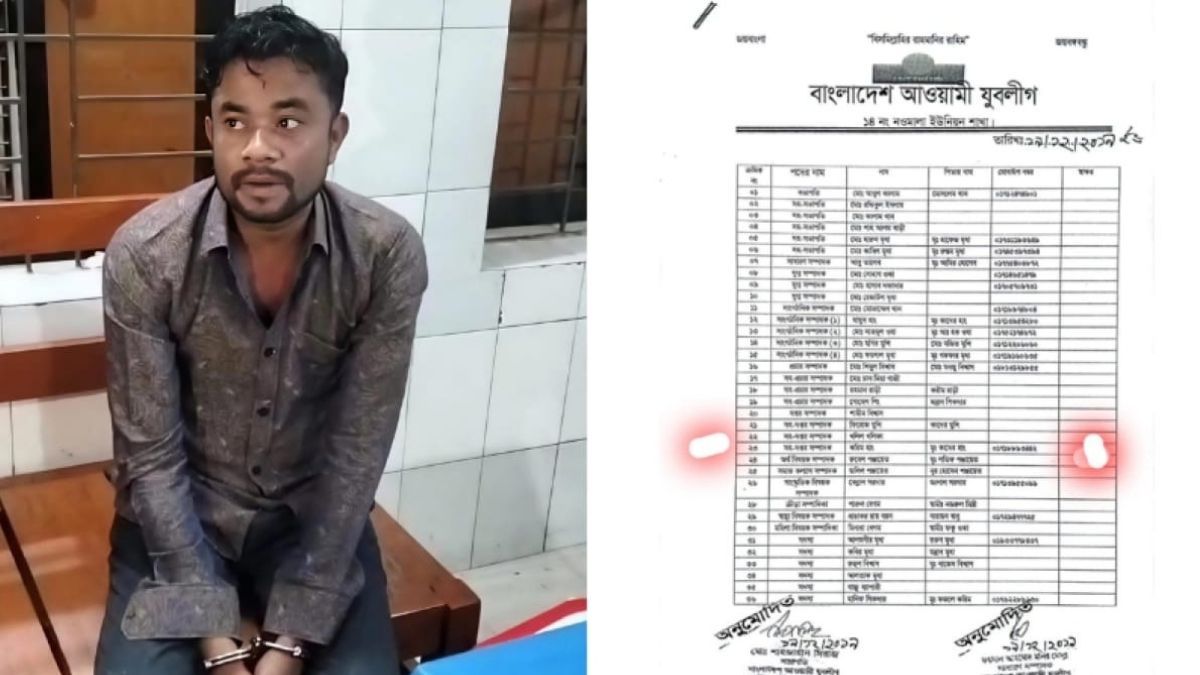এএসপি’র বাসায় চাঁদাবাজি, যুবলীগ নেতা গ্রেপ্তার