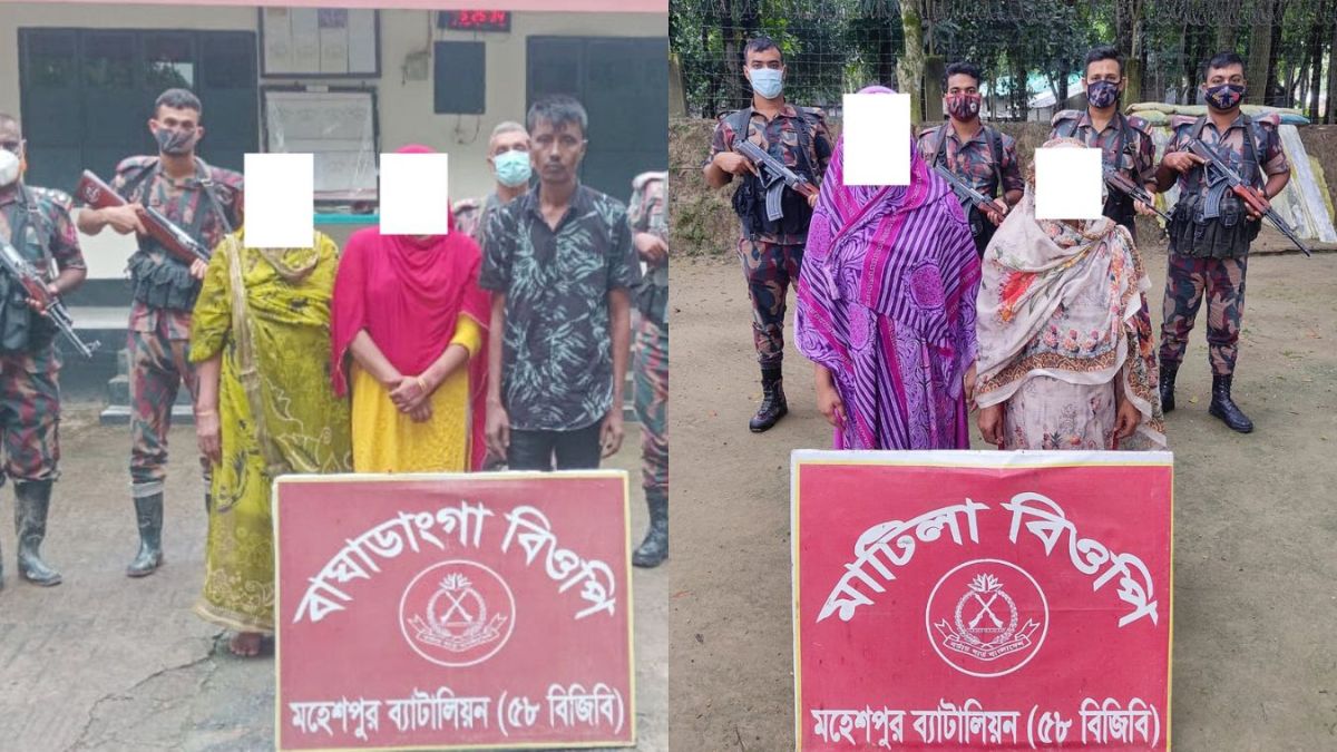 ভারতে বসবাসরত পাঁচ বাংলাদেশিকে হস্তান্তর করল বিএসএফ