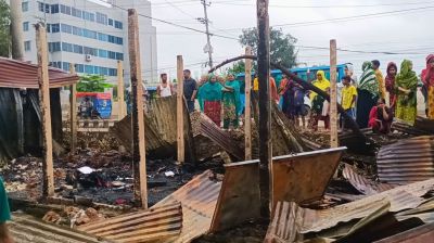 কালিয়াকৈরে অগ্নিকাণ্ডে ২২ কক্ষ ভস্মীভূত
