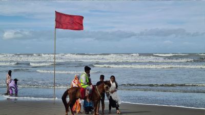 সাগরে লঘুচাপ, বন্দরে ৩ নম্বর সংকেত