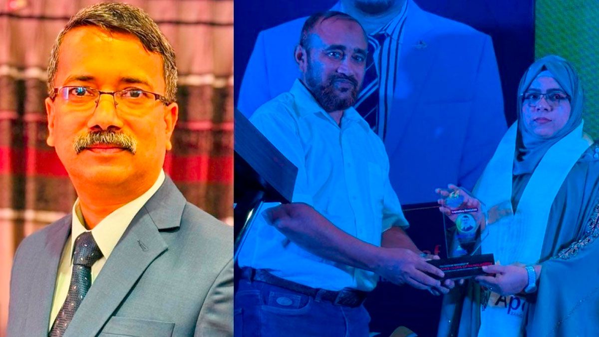 বিশেষ সম্মাননা পেলেন কালের কণ্ঠের নির্বাহী সম্পাদক হায়দার আলী