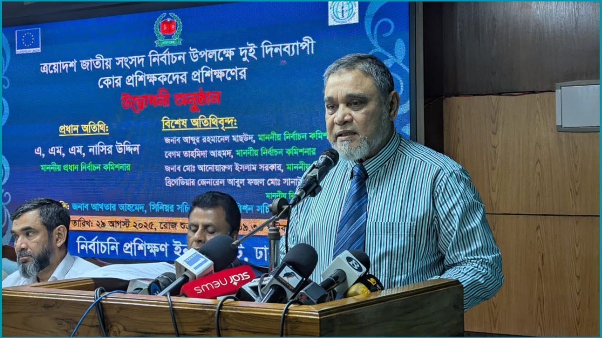 ইসির বটম লাইন হলো পেশাদারিত্ব ও নিরপেক্ষতা : সিইসি