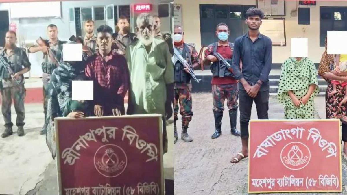 ঝিনাইদহ সীমান্তে আটক ৯ বাংলাদেশি ফেরত দিয়েছে বিএসএফ