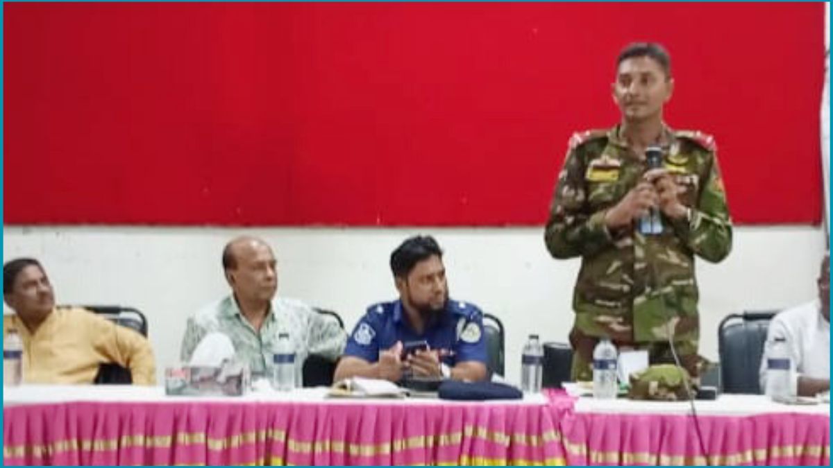 গৌরনদীতে মন্দির কমিটির সঙ্গে প্রশাসনের মতবিনিময় সভা