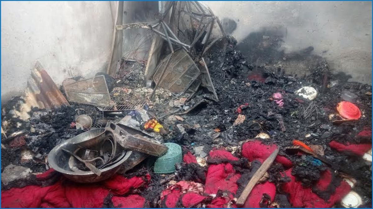 গাজীপুরে গ্যাস সিলিন্ডার বিস্ফোরণে ভয়াবহ অগ্নিকাণ্ড