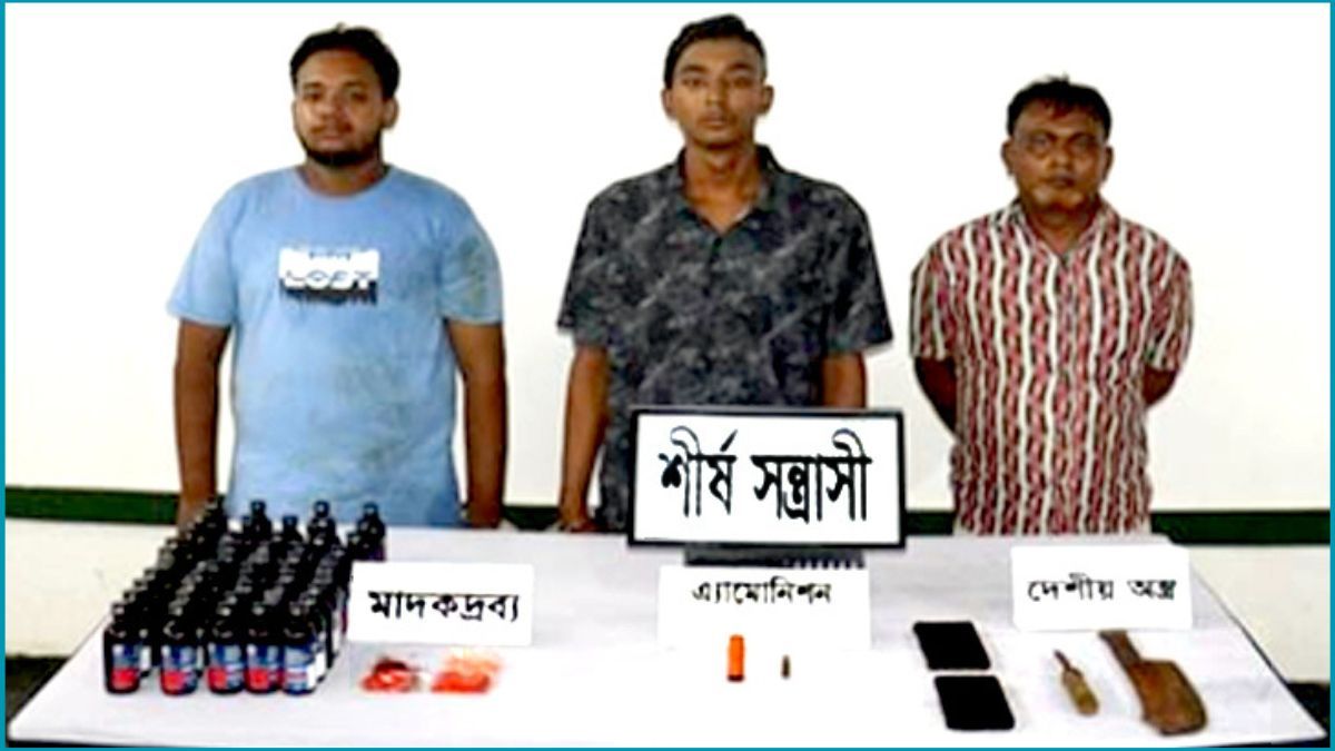 নারায়ণগঞ্জে সেনা অভিযানে ৩ ‘শীর্ষ সন্ত্রাসী’ গ্রেপ্তার