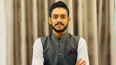 কমনওয়েলথ ছাত্র সংসদের ভিপি বাংলাদেশের প্রেসিডেন্সি ইউনিভার্সিটির রিফাদ