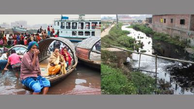 শীতলক্ষা ও বুড়িগঙ্গার পানি দূষণে উদ্বেগ