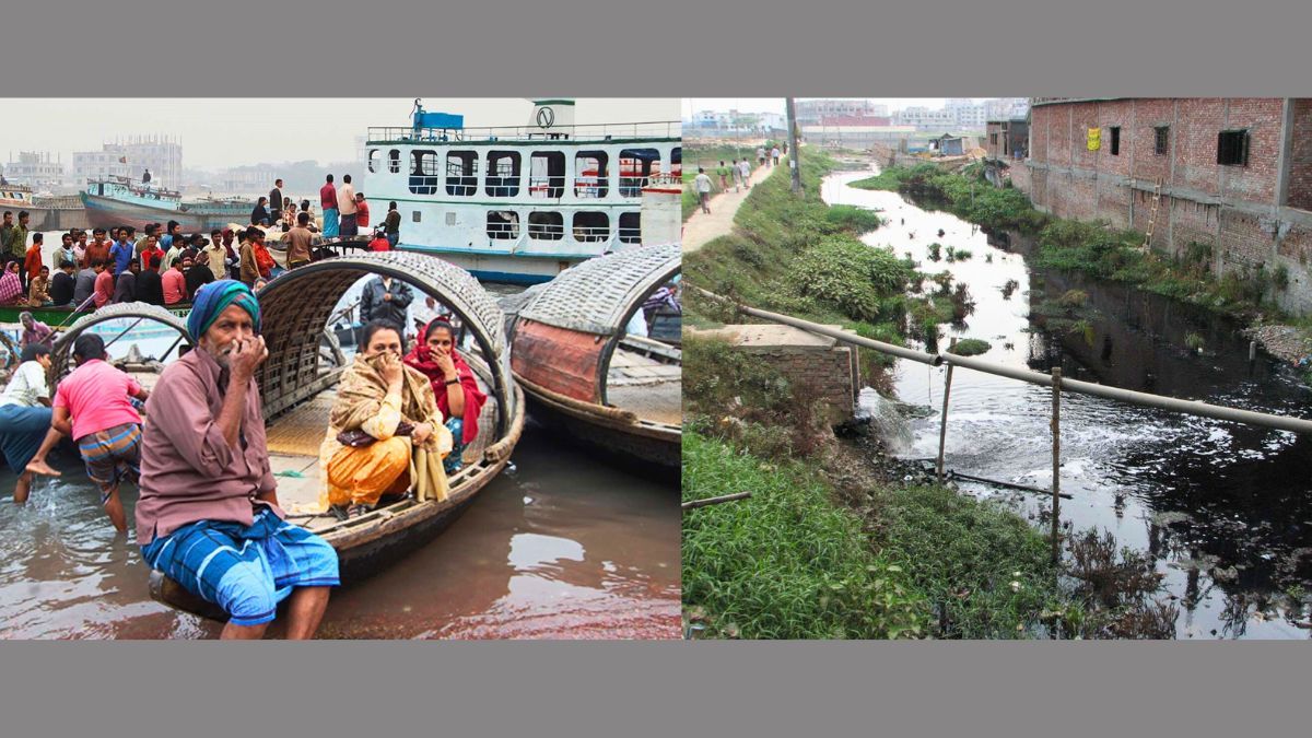 শীতলক্ষা ও বুড়িগঙ্গার পানি দূষণে উদ্বেগ