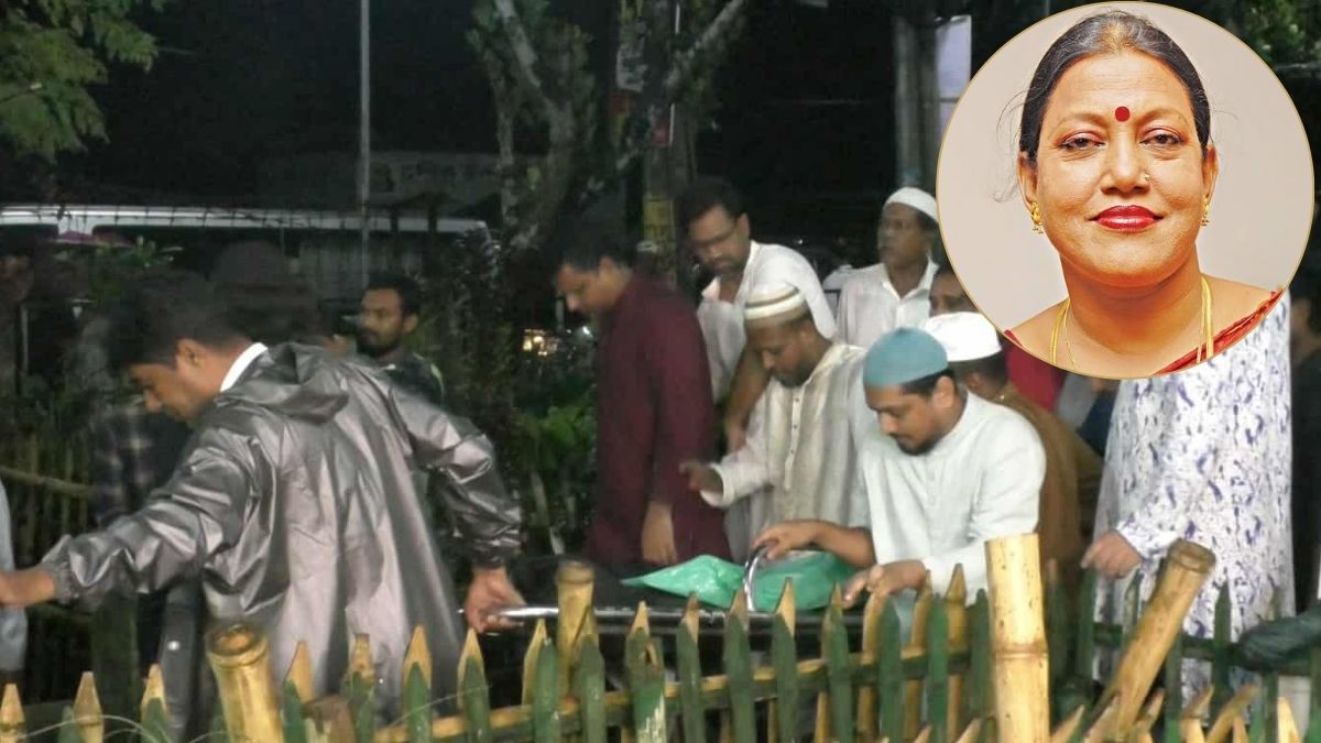 বাবা-মায়ের কবরে শায়িত হলেন ফরিদা পারভীন
