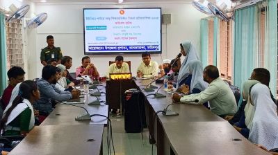 আলফাডাঙ্গায় আন্তঃশিক্ষাপ্রতিষ্ঠান বিতর্কে চ্যাম্পিয়ন কাঞ্চন একাডেমী