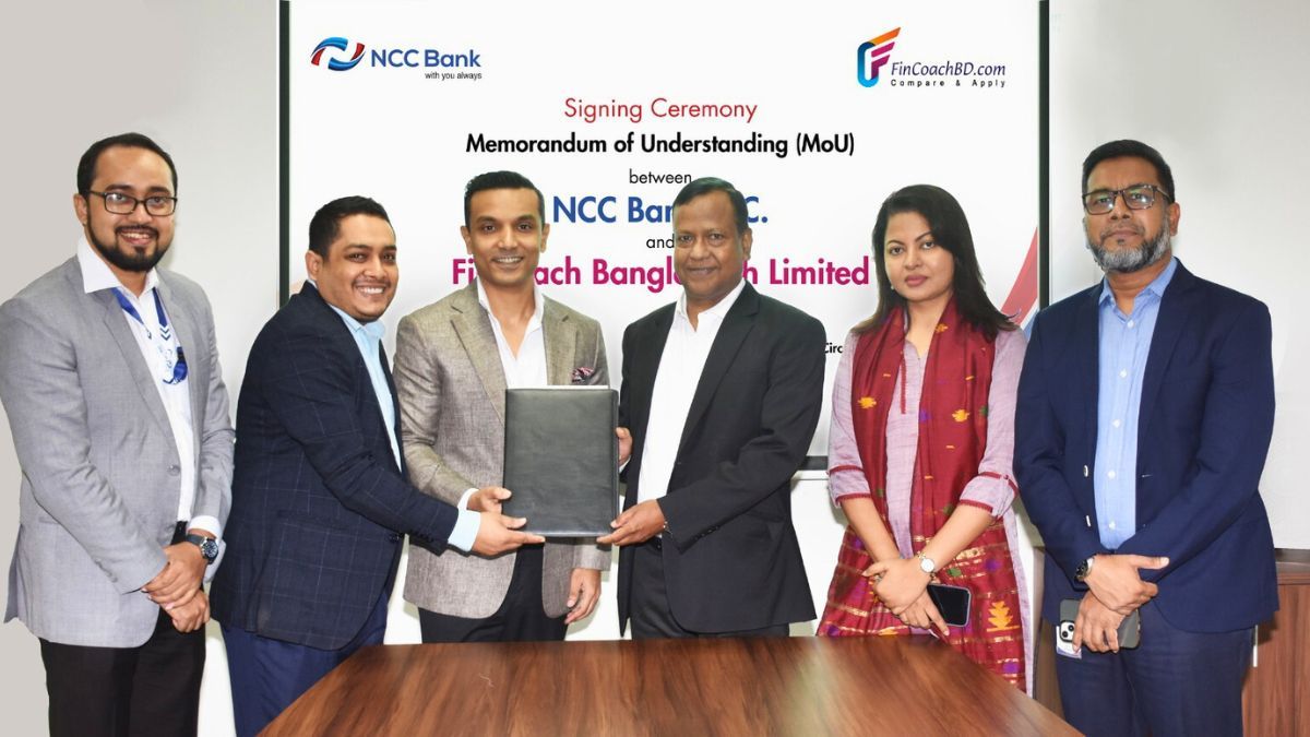 এনসিসি ব্যাংকের সঙ্গে ফিনকোচ বাংলাদেশের কৌশলগত চুক্তি স্বাক্ষর