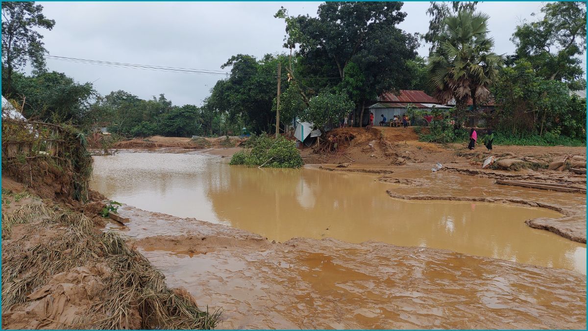 শেরপুরে কমতে শুরু করেছে নদীর পানি, ২ শিশুর মরদেহ উদ্ধার