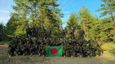 রাশিয়ায় যৌথ মহড়ায় অংশ নিল বাংলাদেশ সেনাবাহিনী