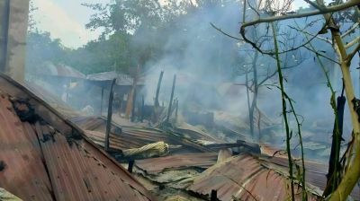 নীলফামারীতে ৫০ ঘর পুড়ে ছাই, ক্ষয়ক্ষতি ৪০ লাখ টাকা