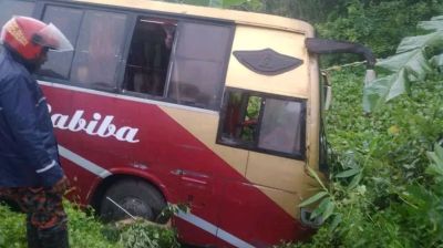 বরিশালে বাস চাপায় মোটরসাইকেল চালক নিহত