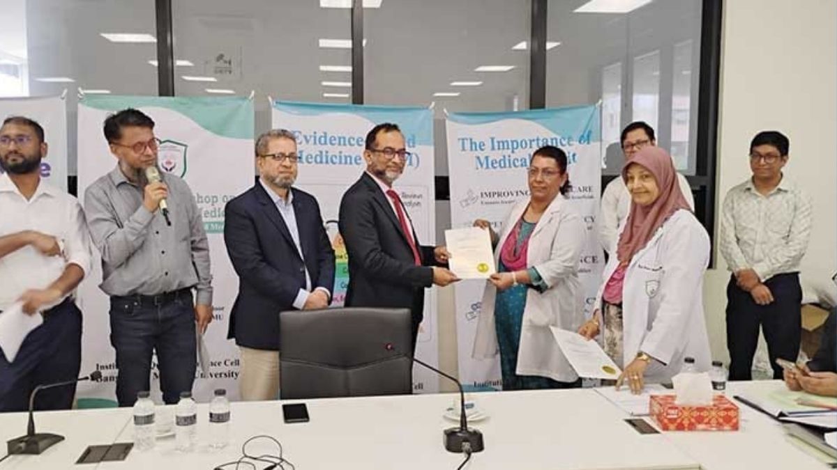 প্রমাণভিত্তিক চিকিৎসা রোগীর খরচ ও মৃত্যুহার কমাবে : বিএমইউ ভিসি