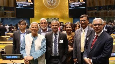 জাতিসংঘ সাধারণ পরিষদের উদ্বোধনী অধিবেশনে যোগ দিলেন প্রধান উপদেষ্টা