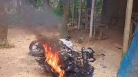 কালিয়াকৈরে উচ্ছেদের আগেই উত্তেজনা, বনের দালালের মোটরসাইকেলে আগুন