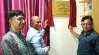নীলফামারী প্রেসক্লাবকে গণমুখী করতে লাইব্রেরী উদ্বোধন
