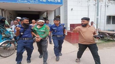 গৌরনদীতে ছিনতাই করতে গিয়ে হাতেনাতে যুবক আটক