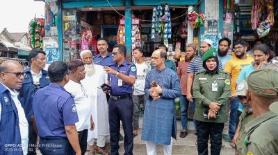 সংবাদ প্রকাশের পর টঙ্গীবাড়ীতে যানজট নিরসনে ইউএনওর উদ্যোগ