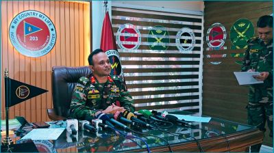 খাগড়াছড়িতে অস্থিতিশীলতার নেপথ্যে ইউপিডিএফ : রিজিয়ন কমান্ডার