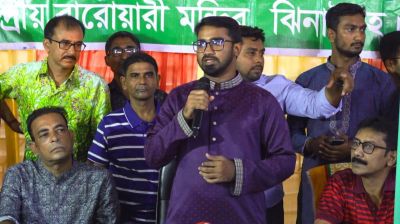 পাহাড়ে বিশৃঙ্খলার পেছনে ভারত দায়ী : রাশেদ খাঁন