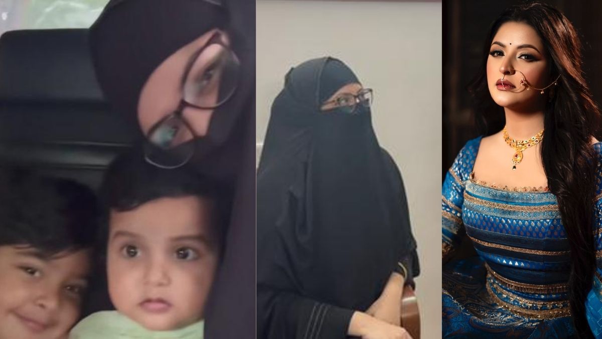 বোরকা পরে সবাইকে চমকে দিলেন পরীমণি