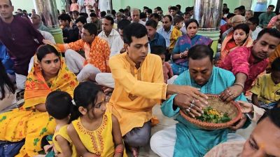বান্দরবানে দুর্গাপূজার বিজয়া দশমী উদযাপন