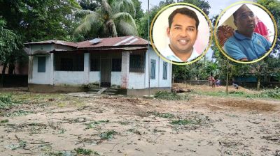 এসিল্যান্ডের নির্দেশে সরকারি গাছ কেটে শোকজ খেলেন তহশিলদার