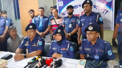 ডাকাতির নাটক সাজিয়ে স্বর্ণের দোকানের মালিকসহ গ্রেপ্তার ৫