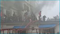 আশুলিয়ায় পোশাক কারখানায় আগুন