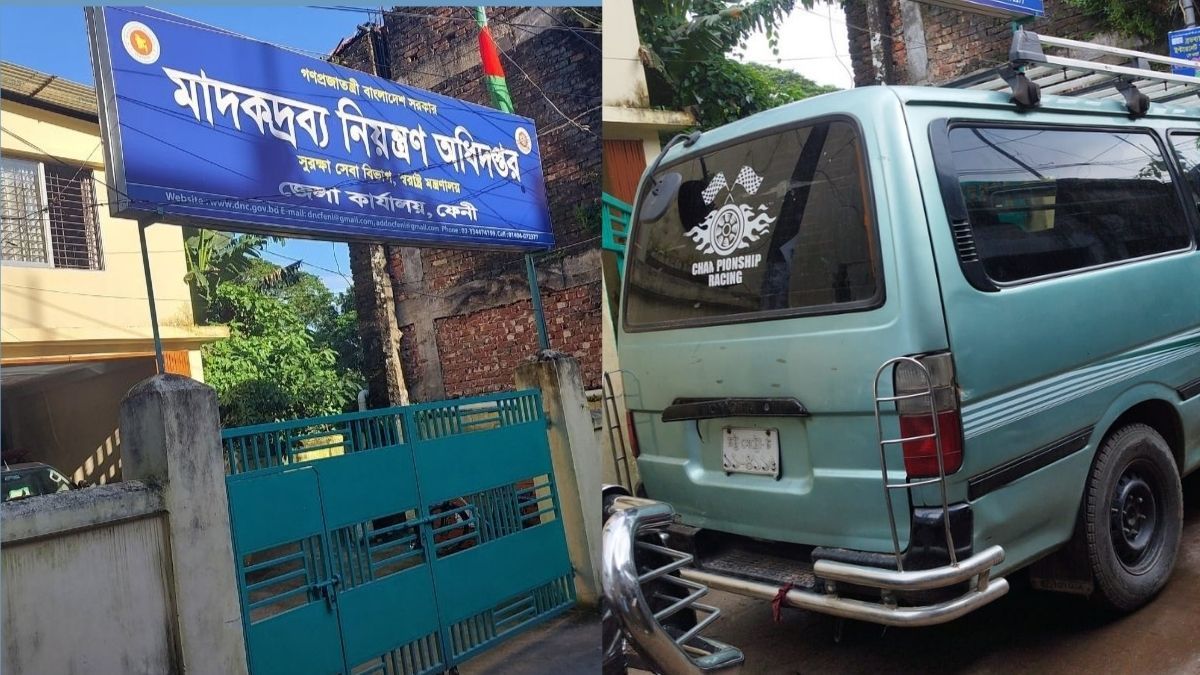 ফেনীতে ৬ হাজার পিস ইয়াবাসহ মাইক্রোবাস জব্দ, চালককে ছেড়ে দেওয়ার অভিযোগ