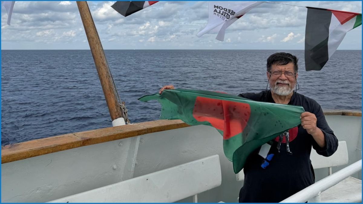 গাজামুখী নৌযান থেকে শহিদুল আলমকে অপহরণ করেছে ইসরায়েল