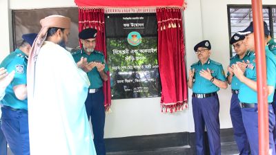 রাজধানীর সিদ্ধেশরী-কাকরাইল পুলিশ ফাঁড়ি ভবনের উদ্বোধন