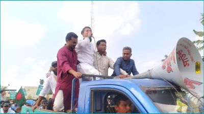 সহস্রাধিক মোটরসাইকেল বহরে এনসিপির দুর্নীতিবিরোধী লংমার্চ