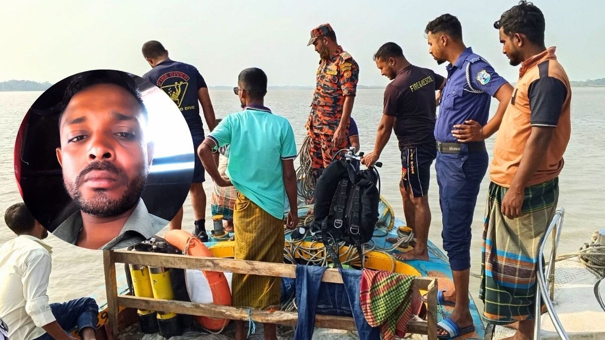 মা ইলিশ রক্ষায় নৌ পুলিশের অভিযান, নদীতে ঝাঁপ দিয়ে যুবক নিখোঁজ