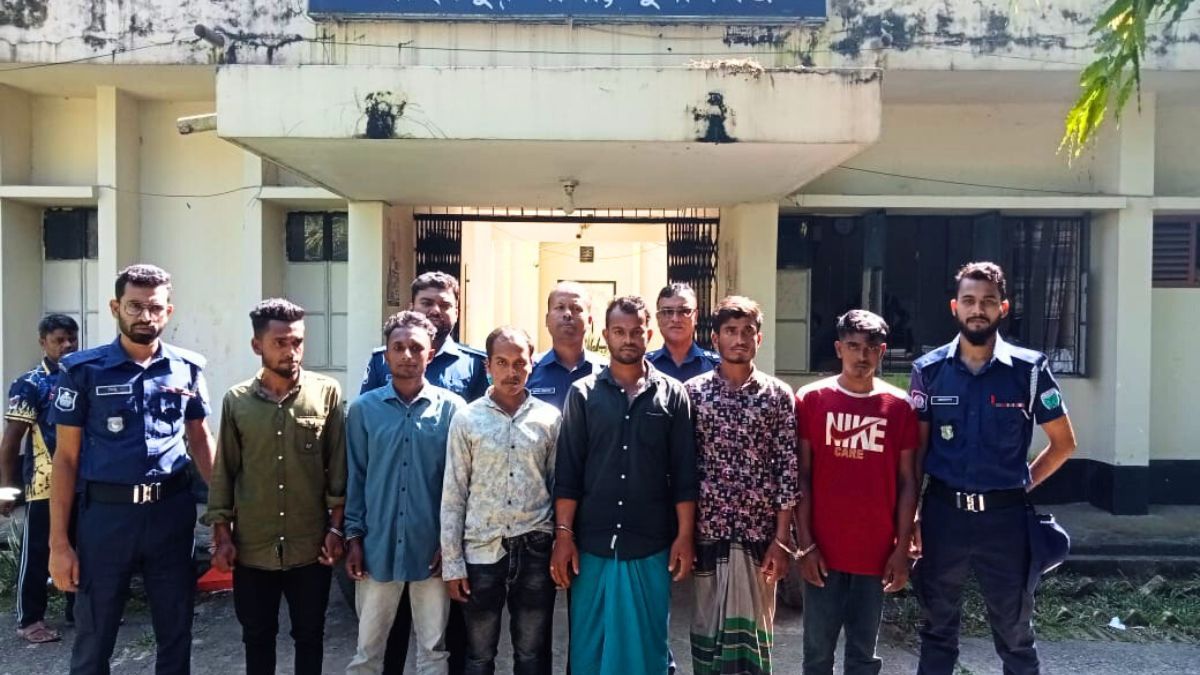 তাহিরপুরে নদী রক্ষায় অভিযান, ৬ জনের কারাদণ্ড