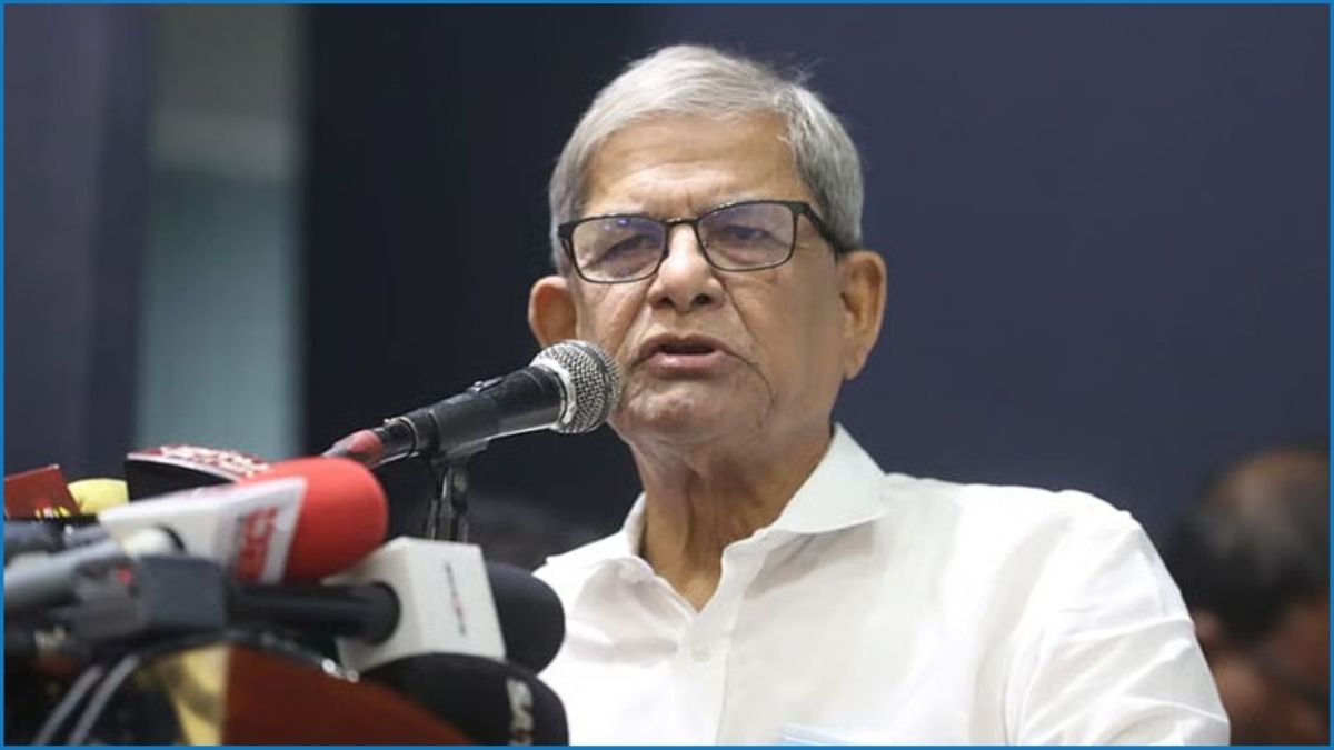 নির্বাচন বিলম্বিত করতে জামায়াত পিআরের দাবিতে নেমেছে : মির্জা ফখরুল