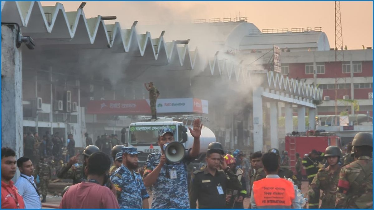 শাহজালাল বিমানবন্দরের আগুন নিয়ন্ত্রণে, নাশকতার প্রমাণ পেলে পদক্ষেপ