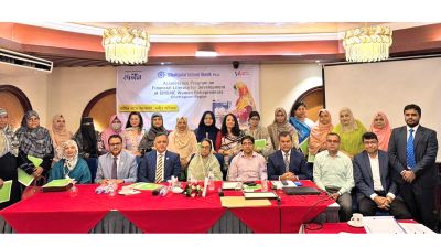 নারী উদ্যোক্তাদের জন্য শাহ্জালাল ইসলামী ব্যাংকের আর্থিক সাক্ষরতা কর্মসূচি