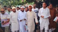 গাজীপুরে ধানের শীষের পক্ষে বিএনপির লিফলেট বিতরণ ও গণসংযোগ