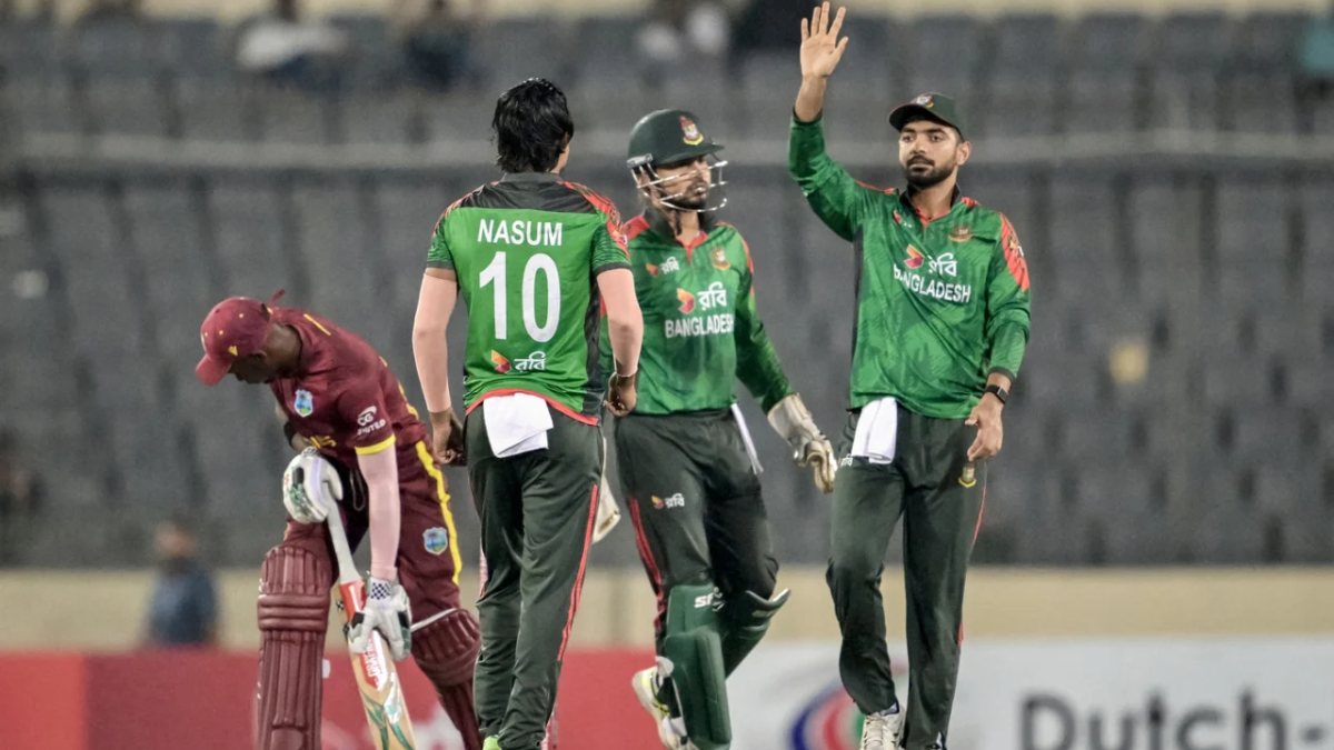 ওয়েস্ট ইন্ডিজের বিপক্ষে বিশাল জয়ে সিরিজ বাংলাদেশের